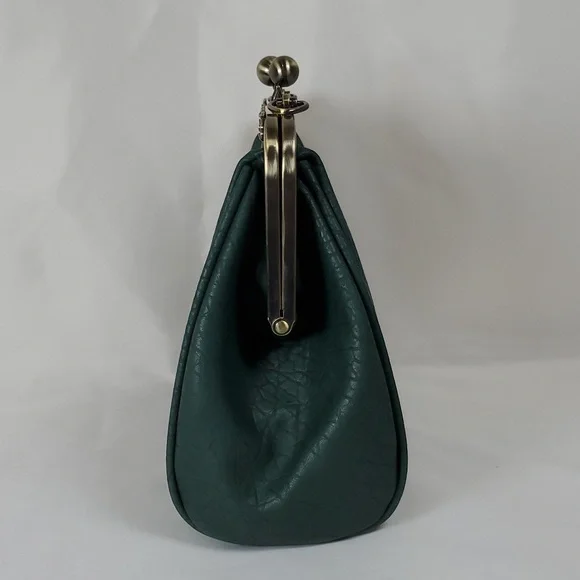 ROUROU Retro Hollow Handbag for Women Leather Shoulder Bag Evening Clutch Bag - Picture 13 of 16